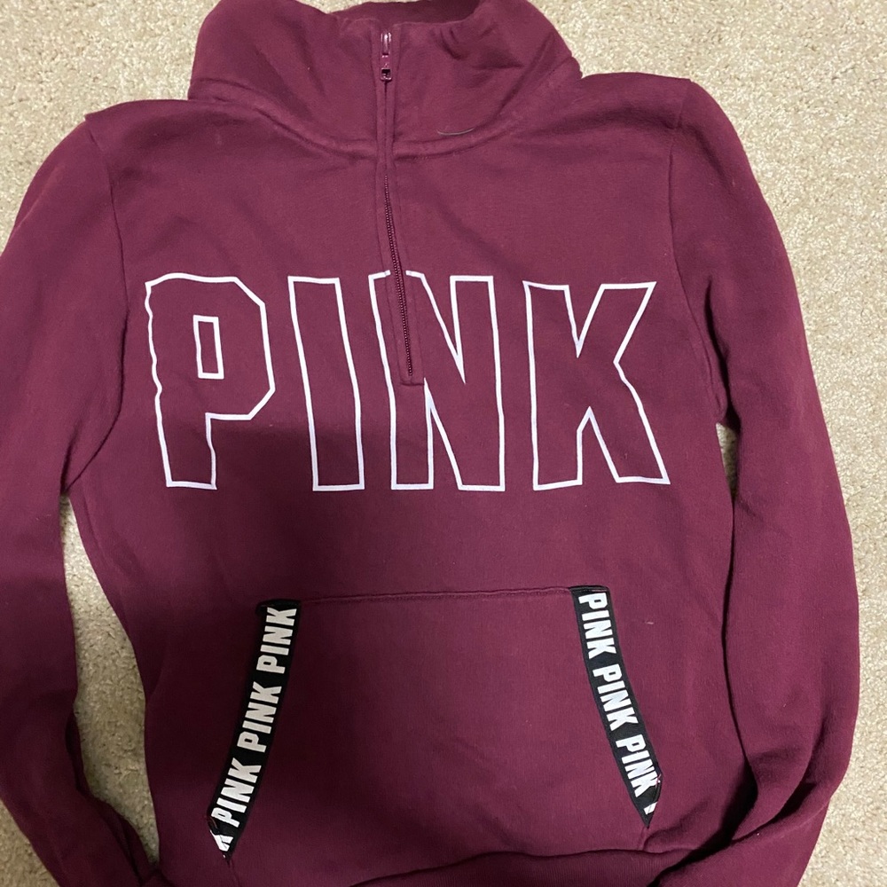PINK half zip